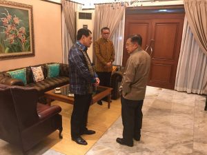 Nurdin Halid dan Nurdin Abdullah Temui Wapres JK, Ada Apa?