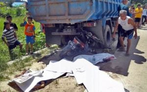 Petaka Saat Idul Fitri, Tiga Remaja Tanggung Tewas Seruduk Bokong Truk
