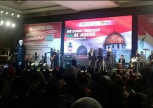 Menggetarkan Hati, Konser Opik pada Munas IV JSIT untuk Palestina