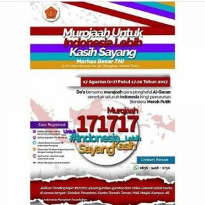 Lima Elemen Agama Serukan Aksi “171717” Demi #IndonesiaLebihKasihSayang