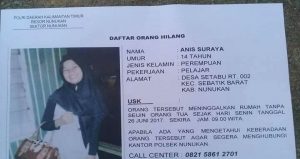 Siswi SMP Ini Hilang Sejak Idulfitri, Tolong Bantu Cari!