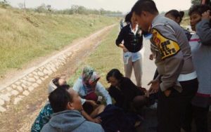 Ikut Rombongan Arus Balik, Seorang Ibu Terpaksa Melahirkan di Jalan