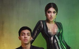 Foto Bareng Anak, Belahan Dada Sarah Azhari Bikin Warganet ‘Meriang’