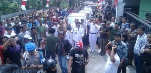 Gempar! Merah Putih Dibakar di Bogor