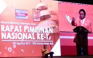 Di Hadapan Jokowi, Oso: Jangan Ada Dusta di Antara Kita