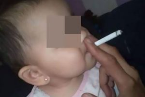 Sejumlah Foto Bayi Merokok Bikin Warganet Marah, Salah Satunya Keturunan Bangsawan