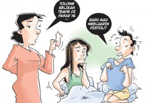 Lagi Ngasih ‘Jatah’ ke Istri, Mertua Malah Suruh ke Pasar, Akhirnya…