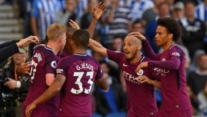 Sempat Sulit di Babak Pertama, Menchester City Sukses Kalahkan Brighton Albion