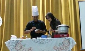 Hari Kedua IFBC Expo, Chef Farrel Unjuk Skill Memasak