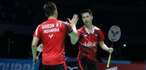 Jelang Semifinal Denmark Open, Angga/Ricky Selalu Kalah dari Marcus/Kevin