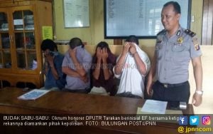 Rumahnya Dijadikan Tempat Transaksi dan Pesta Sabu, Oknum Pegawai Honor Ini Langsung Diciduk