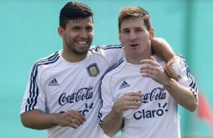 Ini Jawaban Aguero Soal Kabar Messi Akan Gabung ke Manchester City