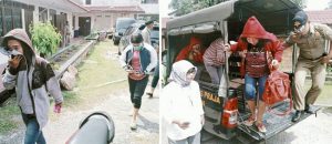 Turunkan Tim Kecil, PSK Dikejar-kejar, SatpolPP Diacungi Badik