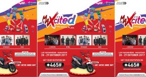 MAXcited 2017: Telkomsel Hadirkan J-Rocks, NTRL, D’masiv dan GIGI
