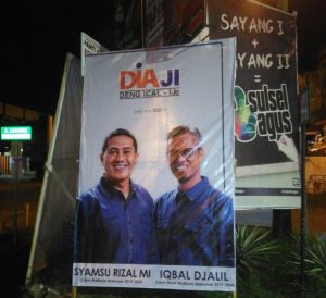 Atribut DIAji Mulai Serbu Makassar