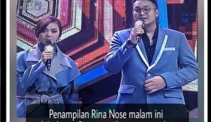 Penampilan Rina Nose di Acara Dangdut Suda tak Kenakan Jilbab