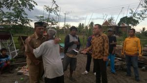 Tak Hanya Beri Bantuan, DBR Juga Beri Motivasi Korban Angin Puting Beliung