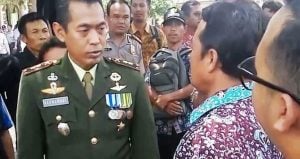Ini Sebab Dandim Tampar Kepala Desa di Rembang Saat Rapat