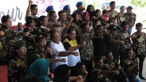 FKPPI Lutim Siap di Garda Terdepan Menangkan NH-Aziz