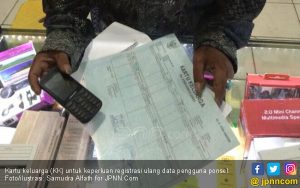 Sudah 38 Juta Nomor Ponsel Terdaftar Berdasarkan NIK