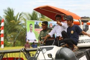 Panen Padi di Maros, Mentan Paparkan Rumus Solusi Pertanian