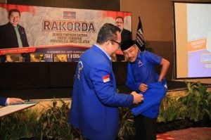 Cakka Diperkenalkan sebagai Kader Demokrat Sulsel