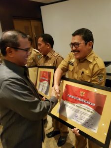 Lagi Pemkab Sidrap Raih penghargaan dengan Kinerja Terbaik