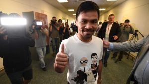 Manny Pacquiao Bertugas Eratkan Hubungan Korsel-Filipina