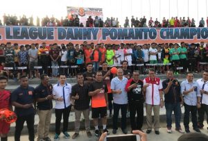 Pertama di Indonesia, Wali Kota Makassar Gelar Liga Futsal di Laut