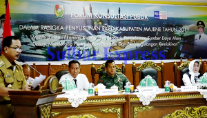Pemda Majene Gelar Forum Konsultasi Publik Bahas RKPD 2019