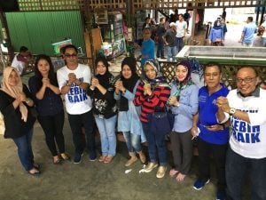 Kompak, Elit Demokrat Sulsel Tebar Salam Punggawa di Sidrap