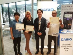 Casio Japan Hadiahi IGI Sertifikat Pelatih Internasional