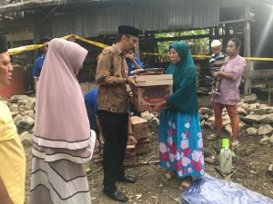 Rasa Haru Korban Kebakaran Atas Kepeduliaan PAMMASE