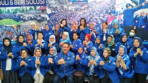 Lolos Verifikasi Parpol, Srikandi Demokrat Kompak Salam Punggawa