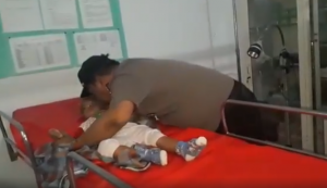 Viral! Video Kapolsek Wolio Selamatkan Nyawa Bocah 2 Tahun