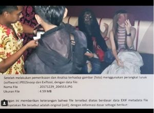 Foto Penampakan Ini Terekam Saat Razia Tempat Karaoke, Ini Faktanya…