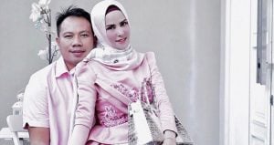 Bakal Live di TV, Vicky Terjun dari Helikopter Sebelum Resepsi