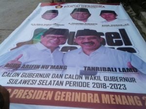 Gerindra: Agus-TBL Tidak Boleh Kalah di Makassar
