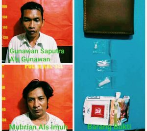 Dari Mulut Temannya Dua Pengedar Sabu ini Diciduk