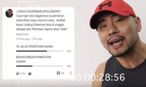 Buat Polling, 66% Netizen Menilai Joshua Menistakan Agama, Begini Kata Deddy Corbuzier