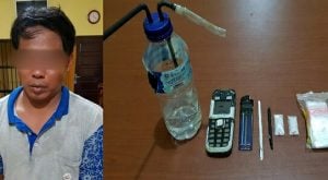 Saat Tertangkap, Sabu Disembunyikan di Bawah Bantal