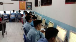 SMPIT Nurul Fikri Gelar Simulasi UNBK Tahap Dua
