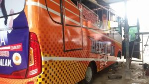 Kampanye, BERSALAM Siapkan Bus Mewah Keliling Kecamatan