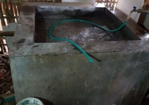 Pembunuhan Sadis, Korban Dicekik Selendang lalu Disemen di Bak Mandi