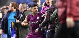 FA Selidiki Perkelahian Sergio Aguero dengan Suporter Wigan