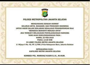 Beredar Surat Perjanjian Berhenti Jadi Artis Jika Terbukti Narkoba