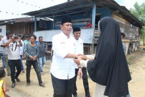 Support Korban, PAMMASE Tinjau Lokasi Bencana Angin Puting Beliung