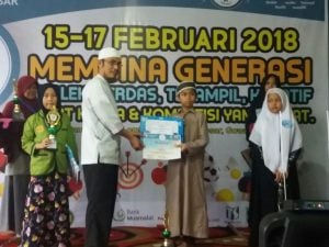 Pukau Juri, Khalisa Salsabila Terbaik di Lomba Tahfizul Quran