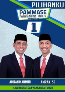 Kreasi Warga Sosialisasikan Nomor Urut 1 PAMMASE