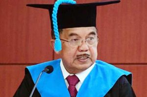 JK Raih Doktor HC Bidang Perdamaian dari Universitas Hiroshima